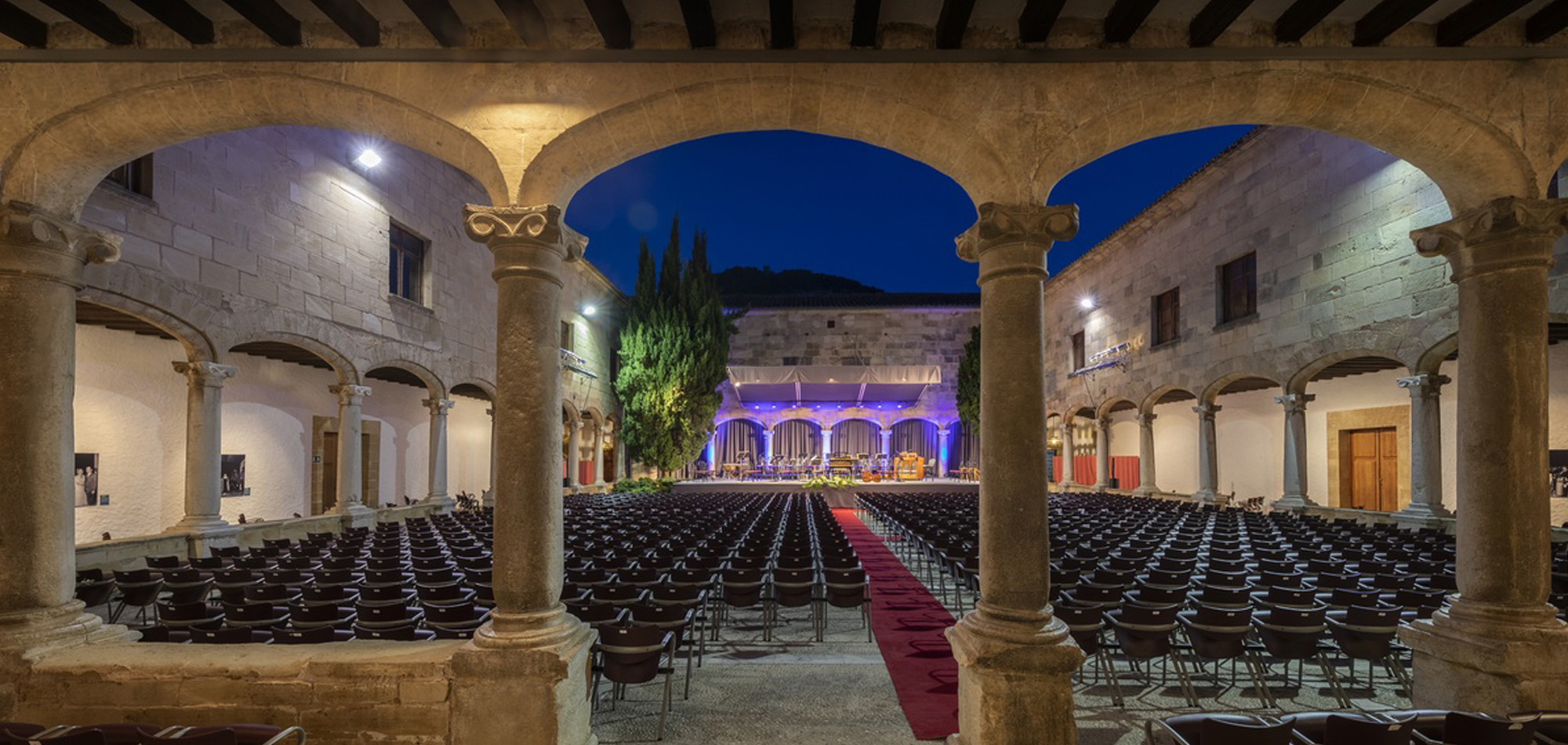 La Orquesta Nacional de España clausura el 61 Festival de Pollença, bajo la dirección de David Afkham y con el violinista invitado Christian Tetzlaff