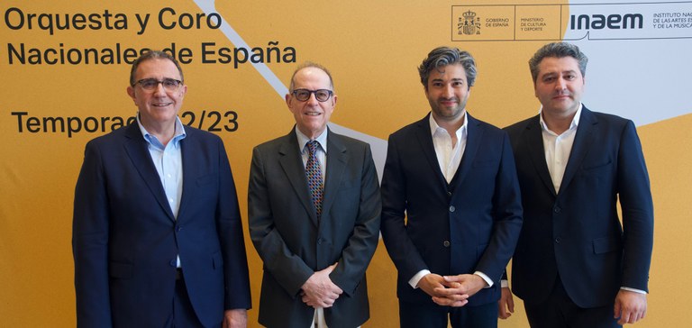 La Orquesta y Coro Nacionales de España ha presentado hoy su nueva temporada