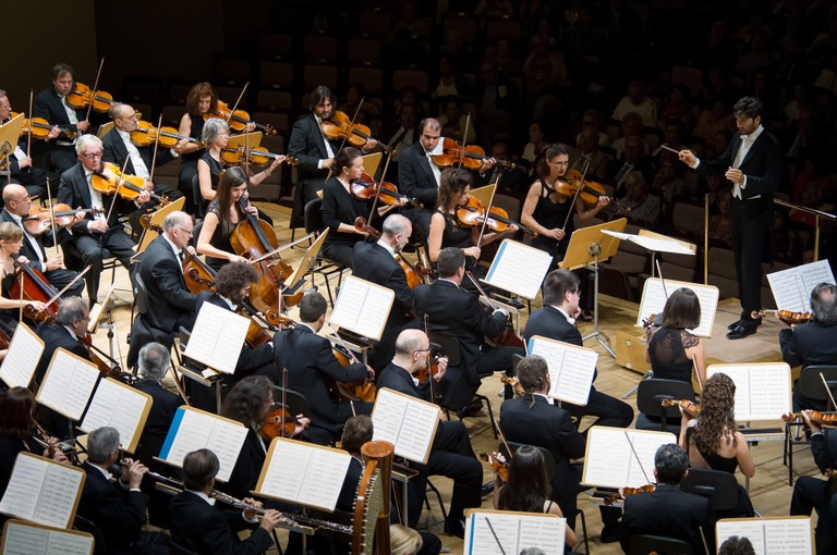 La orquesta nacional de España en Zürich